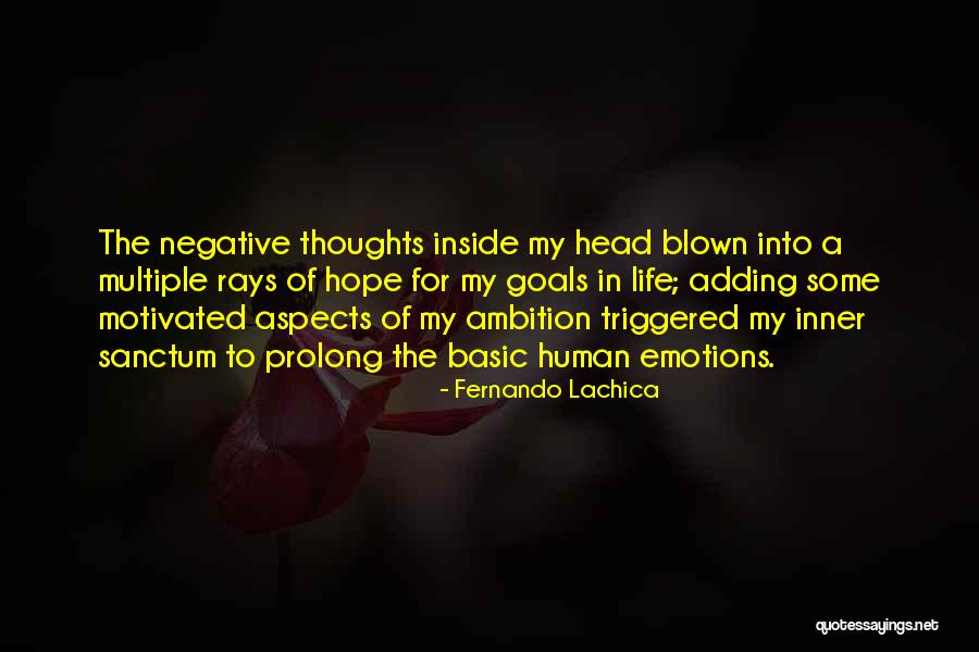 Negative Ambition Quotes By Fernando Lachica Negative Ambition Quotes By Fernando Lachica