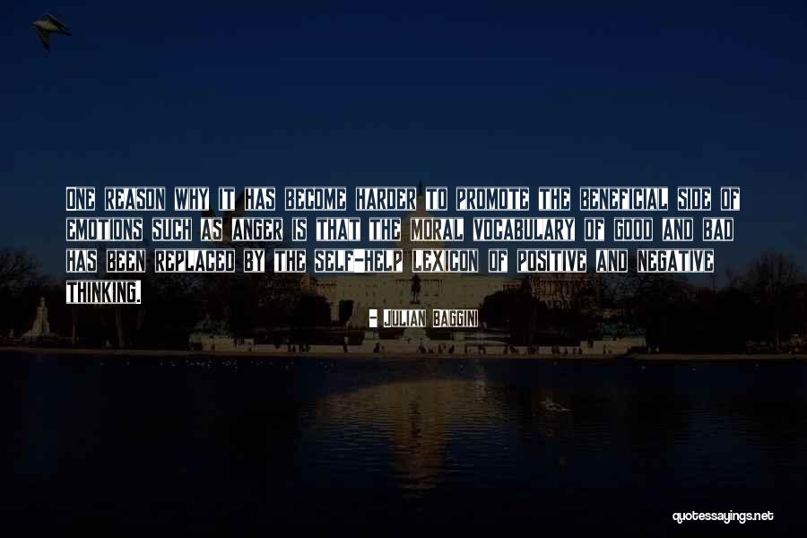Negative Anger Quotes By Julian Baggini Negative Anger Quotes By Julian Baggini