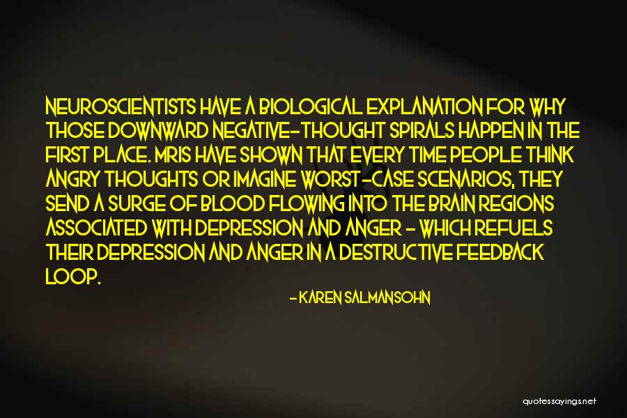 Negative Anger Quotes By Karen Salmansohn Negative Anger Quotes By Karen Salmansohn