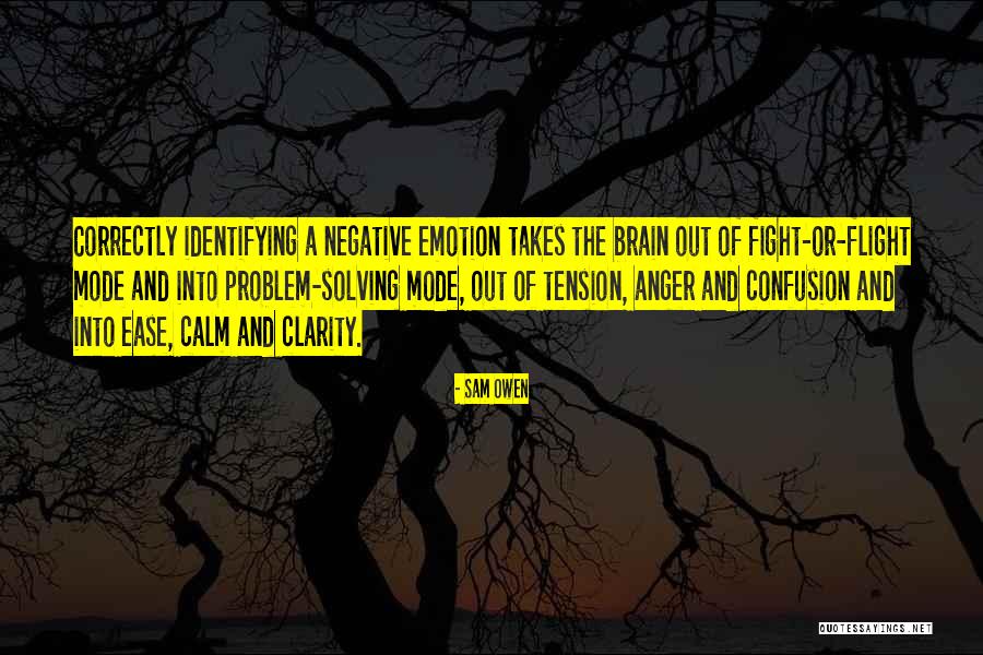 Negative Anger Quotes By Sam Owen Negative Anger Quotes By Sam Owen