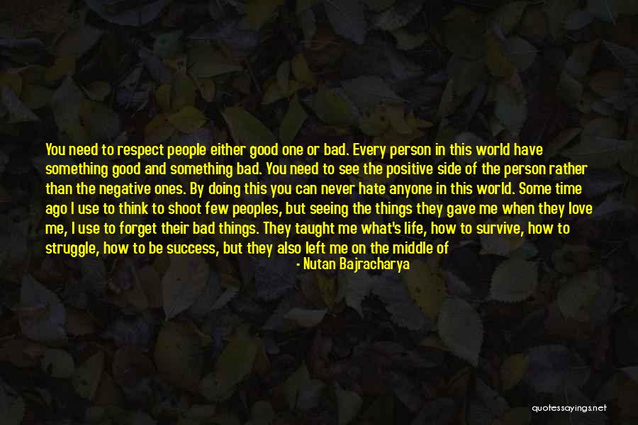 Negative But Positive Quotes By Nutan Bajracharya