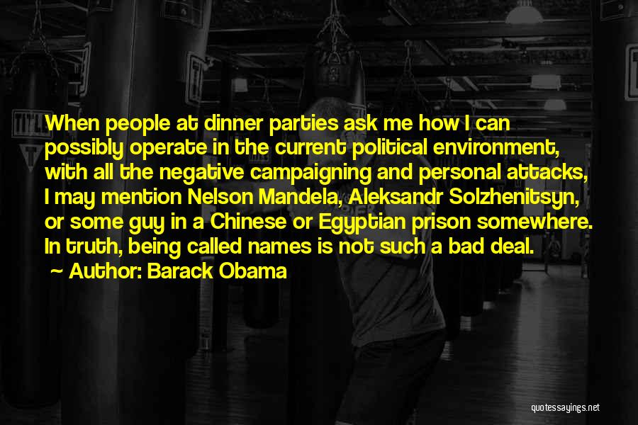 Negative Campaigning Quotes By Barack Obama