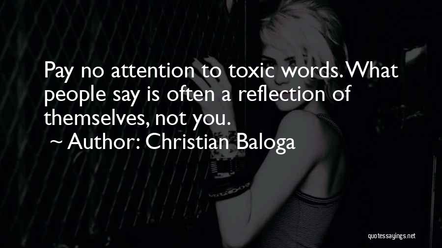 Negative Criticism Quotes By Christian Baloga