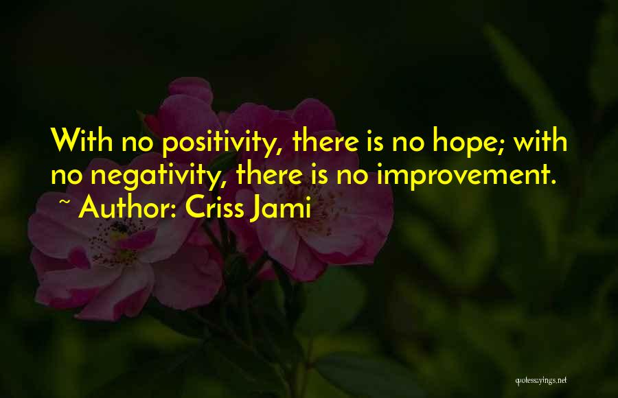 Negative Criticism Quotes By Criss Jami