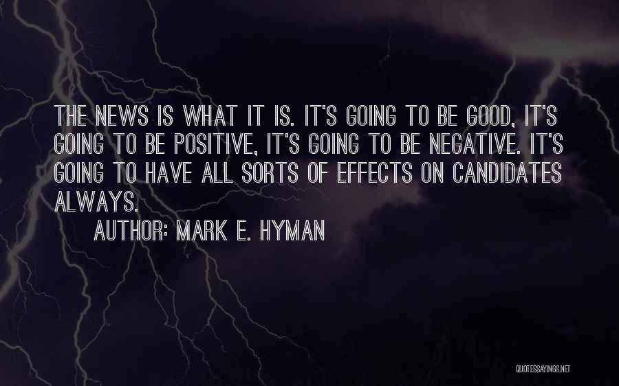 Negative Effects Of Quotes By Mark E. Hyman