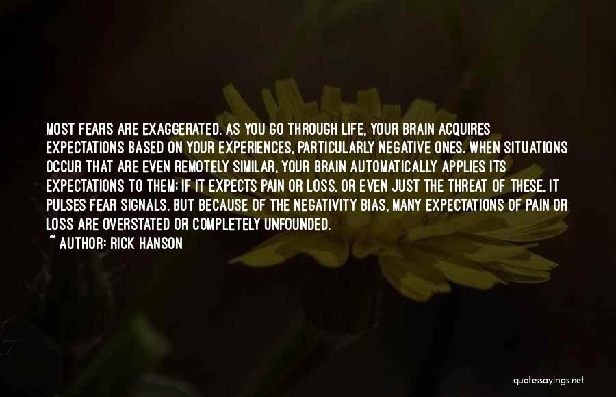 Negative Experiences Quotes By Rick Hanson