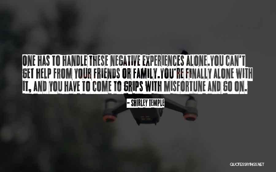 Top 41 Quotes & Sayings About Negative Family