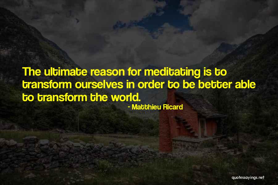 Negative Impact Of Advertisements Quotes By Matthieu Ricard