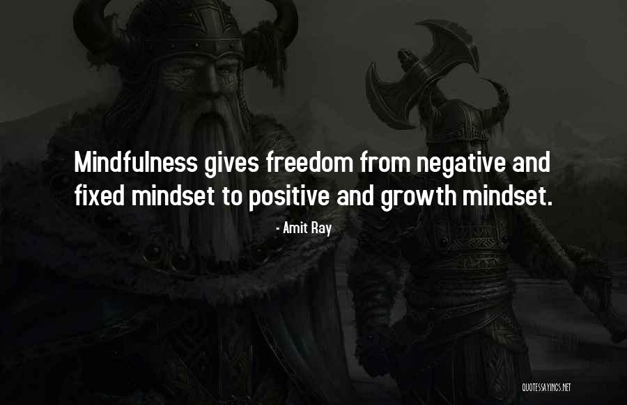 Negative Mindset Quotes By Amit Ray