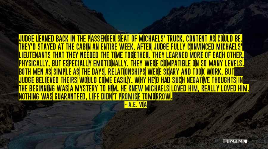 Negative Partner Quotes By A.E. Via Negative Partner Quotes By A.E. Via