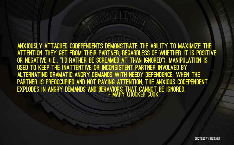 Negative Partner Quotes By Mary Crocker Cook Negative Partner Quotes By Mary Crocker Cook