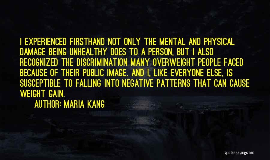 Negative Patterns Quotes By Maria Kang