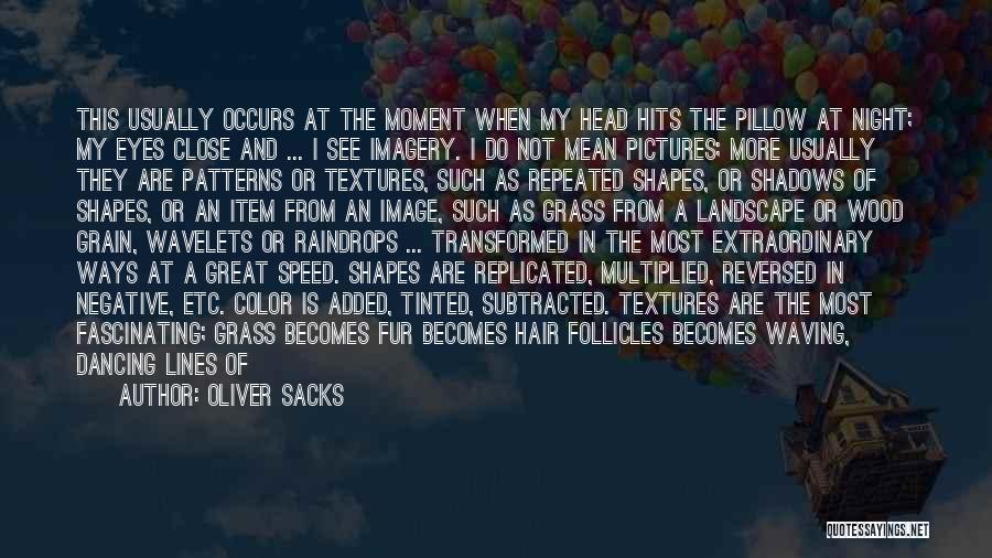 Negative Patterns Quotes By Oliver Sacks