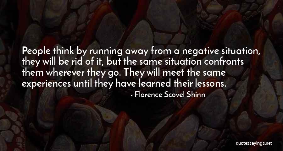 Negative People Quotes By Florence Scovel Shinn