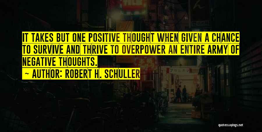 Negative Quotes By Robert H. Schuller
