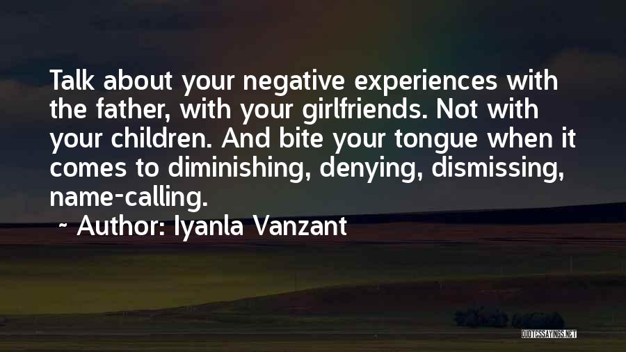 Negative Self Talk Quotes By Iyanla Vanzant