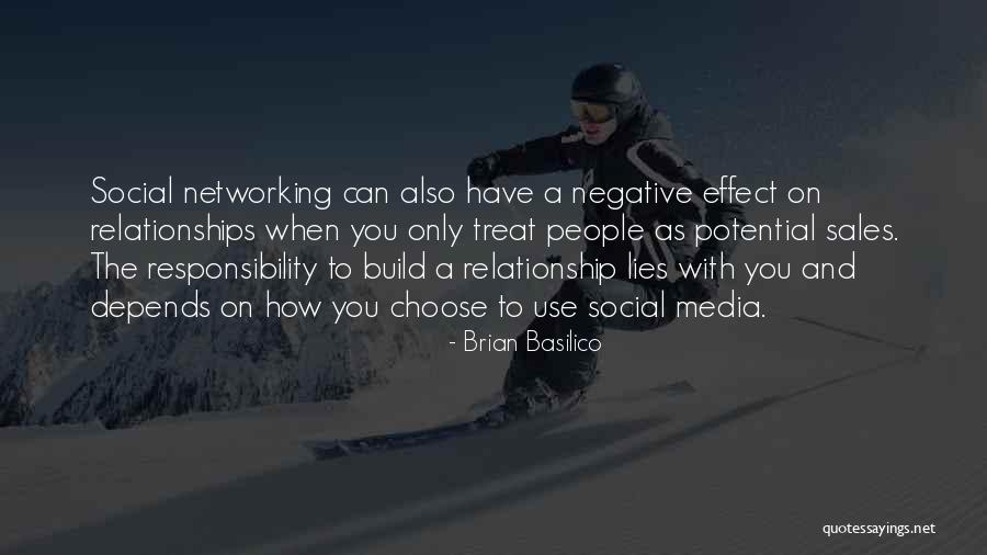 Negative Social Media Quotes By Brian Basilico