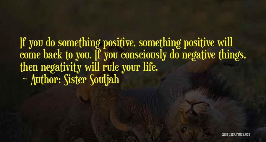 Negativity Quotes By Sister Souljah