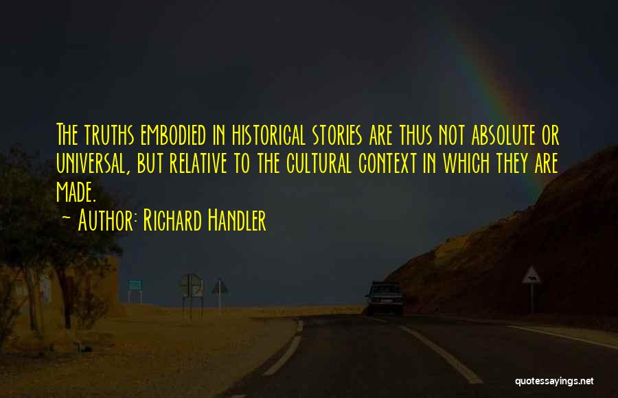 Negishi Sushi Quotes By Richard Handler