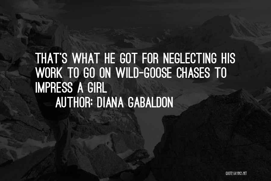 Neglecting Someone Quotes By Diana Gabaldon