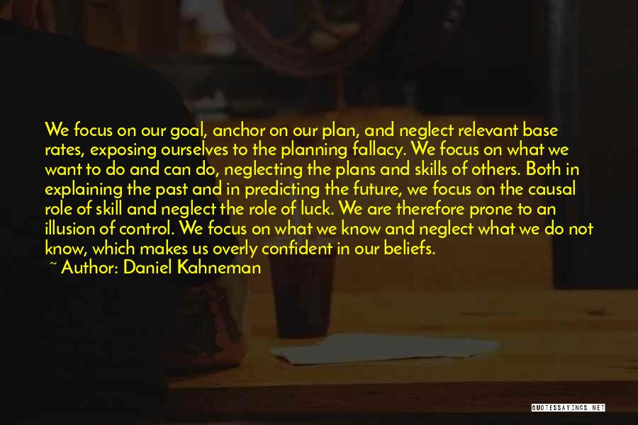 Neglecting Yourself Quotes By Daniel Kahneman