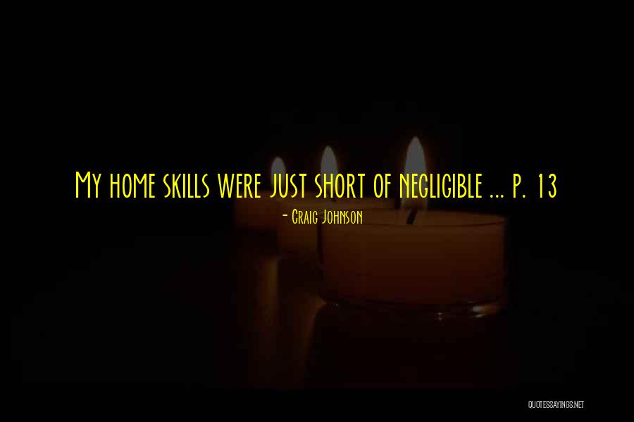 Negligible Quotes By Craig Johnson Negligible Quotes By Craig Johnson