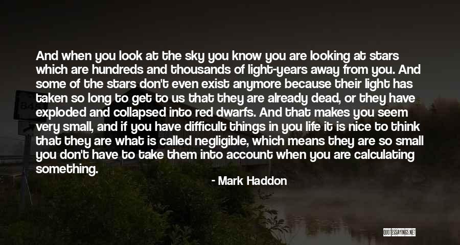 Negligible Quotes By Mark Haddon Negligible Quotes By Mark Haddon