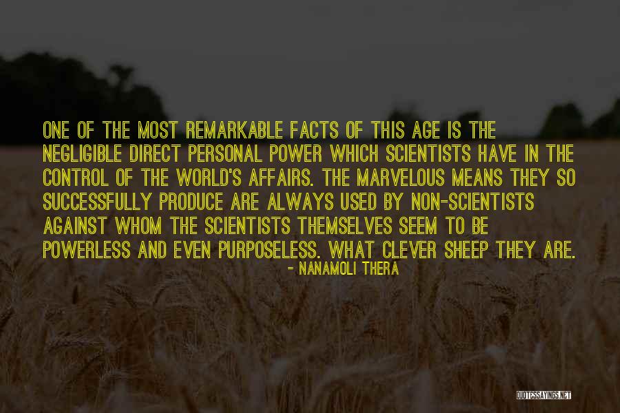 Negligible Quotes By Nanamoli Thera Negligible Quotes By Nanamoli Thera