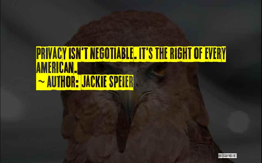 Negotiable Quotes By Jackie Speier