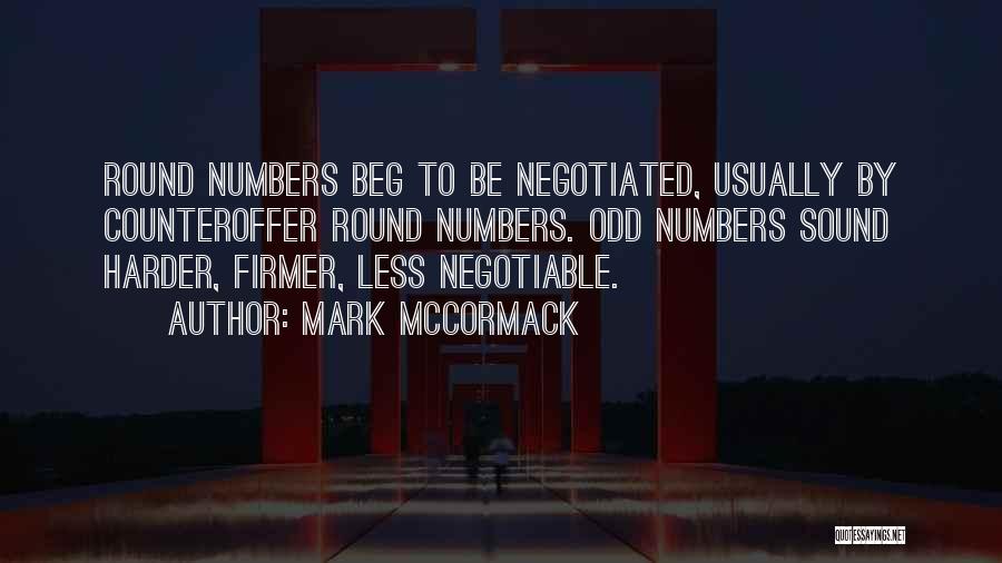 Negotiable Quotes By Mark McCormack