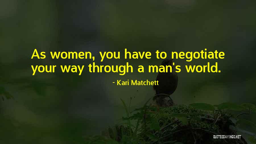 Negotiate Quotes By Kari Matchett Negotiate Quotes By Kari Matchett