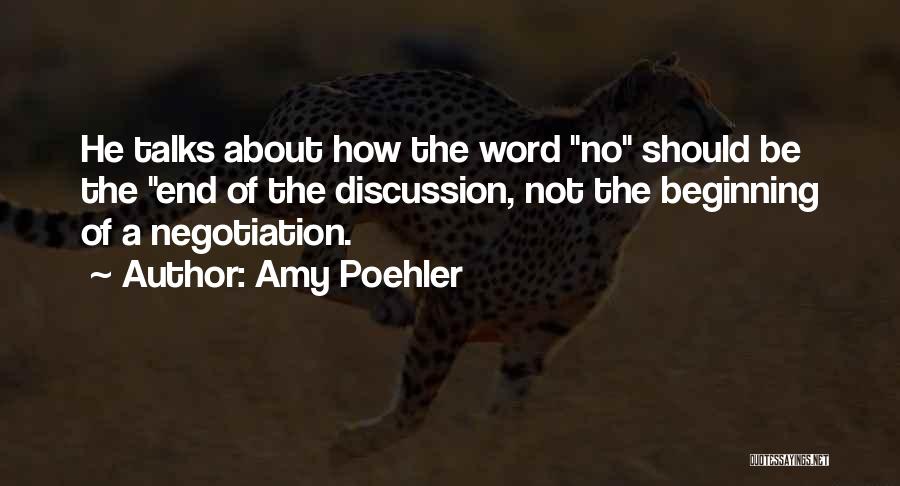 Negotiation Quotes By Amy Poehler