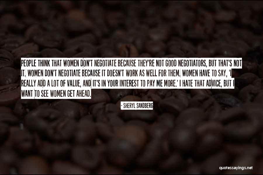 Negotiators Quotes By Sheryl Sandberg Negotiators Quotes By Sheryl Sandberg