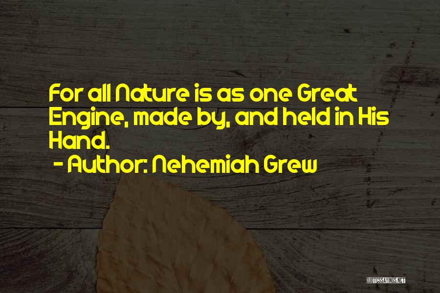 Nehemiah Grew Quotes 1708045