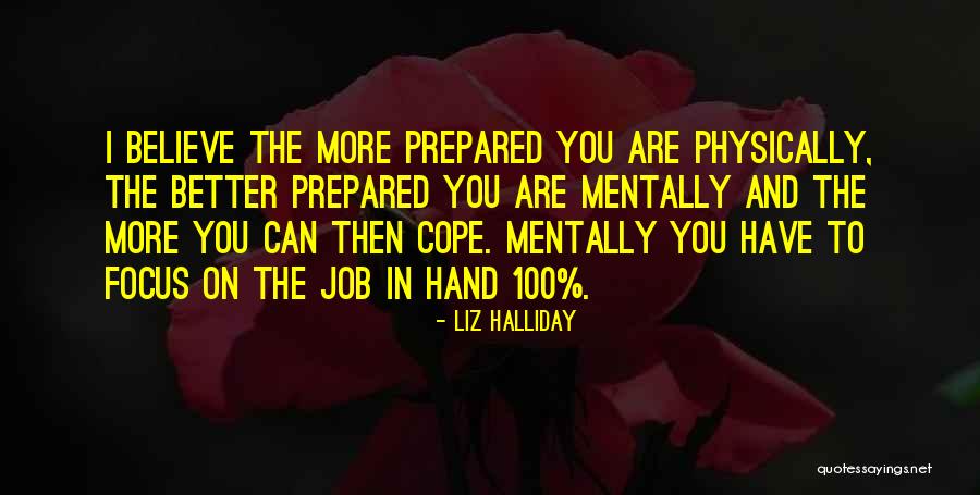 Nehmer Training Quotes By Liz Halliday Nehmer Training Quotes By Liz Halliday
