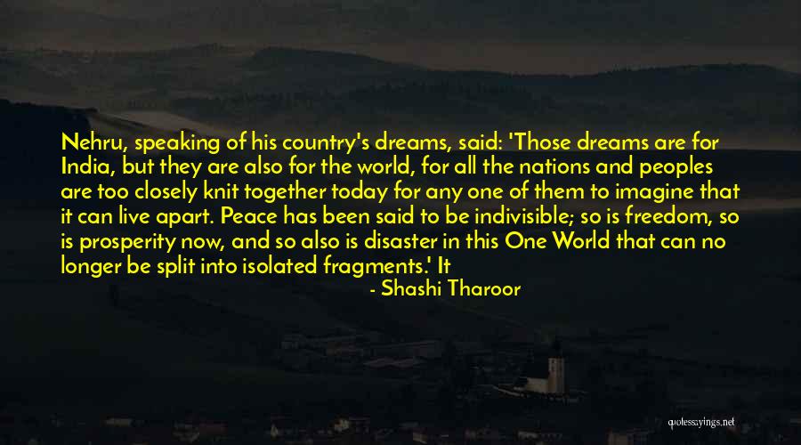 Nehru's Quotes By Shashi Tharoor Nehru's Quotes By Shashi Tharoor