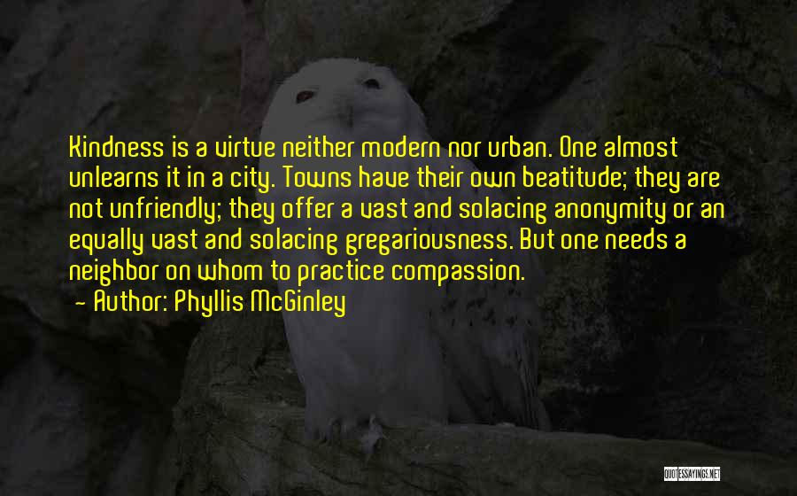 Neighbor Quotes By Phyllis McGinley