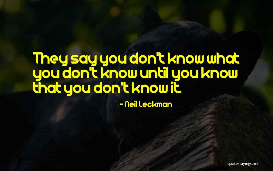 Neil Leckman Quotes 177800 Neil Leckman Quotes 177800