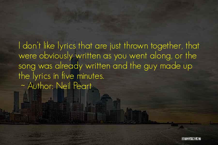 Neil Peart Quotes 1949008