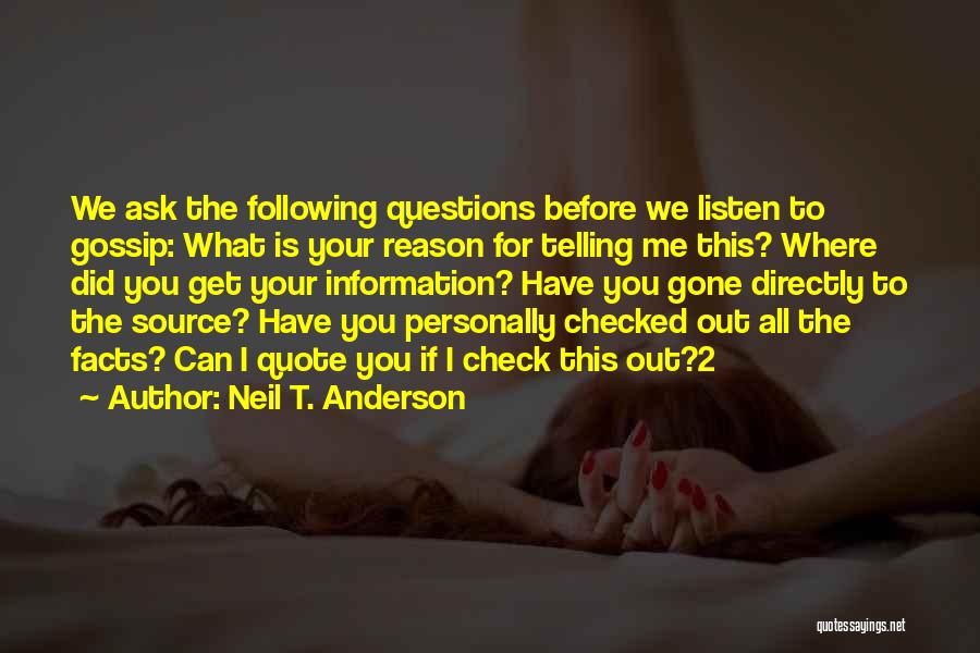 Neil T. Anderson Quotes 631584