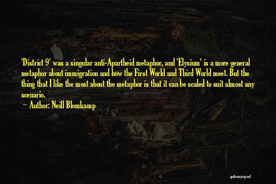 Neill Blomkamp Quotes 1746169