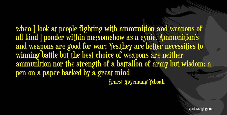 Neither Best Quotes By Ernest Agyemang Yeboah Neither Best Quotes By Ernest Agyemang Yeboah