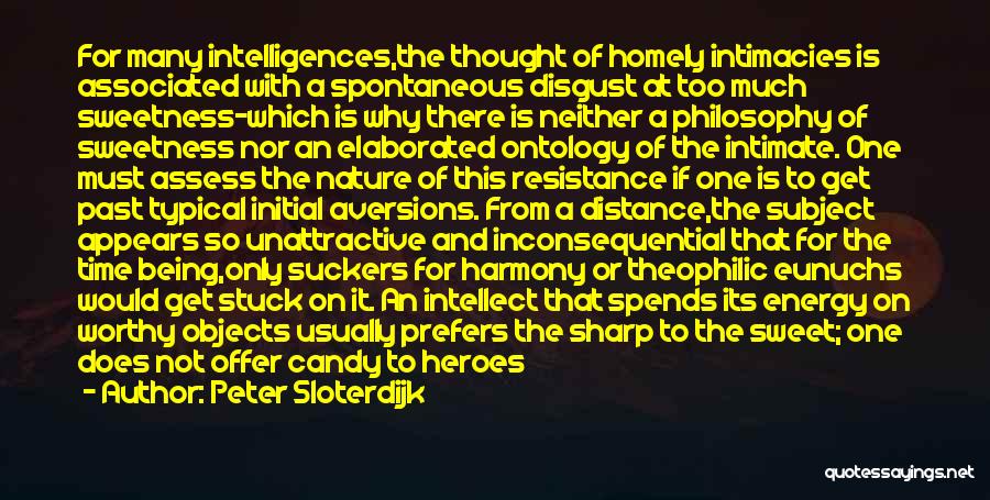 Neither Time Nor Distance Quotes By Peter Sloterdijk
