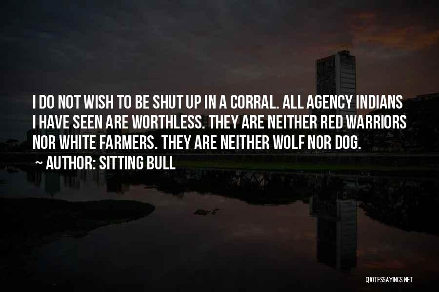 Neither Wolf Nor Dog Quotes By Sitting Bull