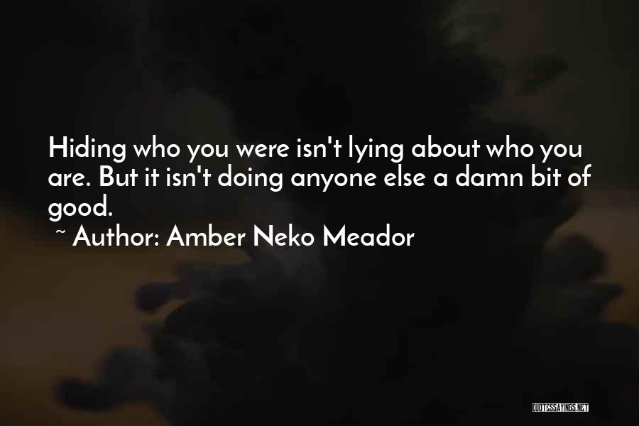 Neko Quotes By Amber Neko Meador