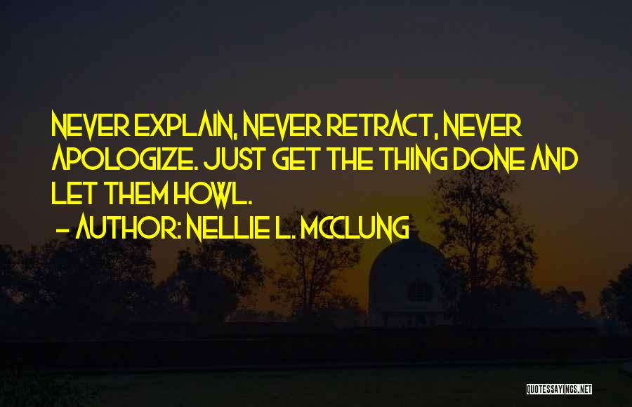 Nellie L. McClung Quotes 233850