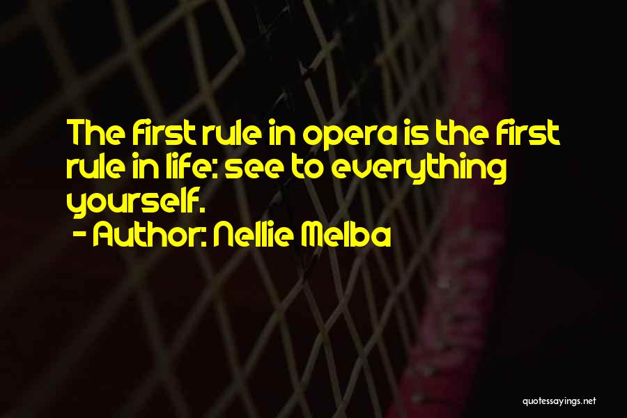 Nellie Melba Quotes 239506