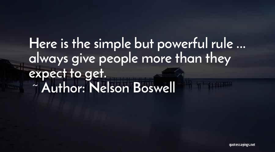 Nelson Boswell Quotes 1481887