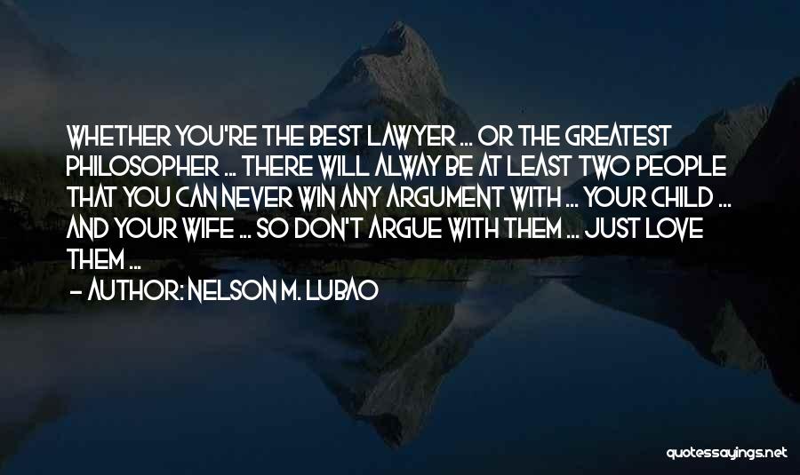 Nelson M. Lubao Quotes 1950442