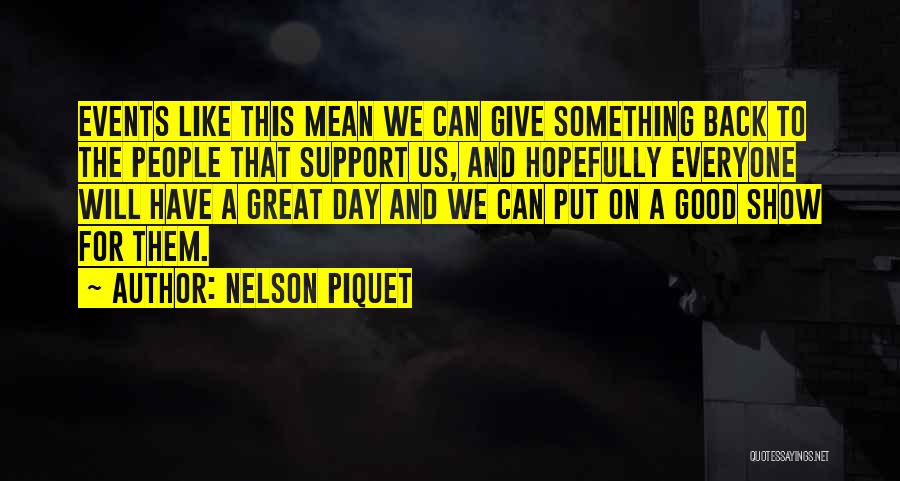 Nelson Piquet Quotes 1047563